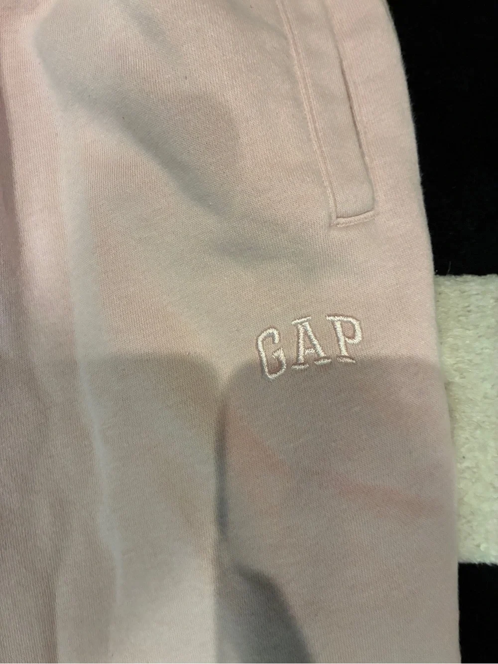 GAP Light Pink Fleece Jogger Sweatpants
